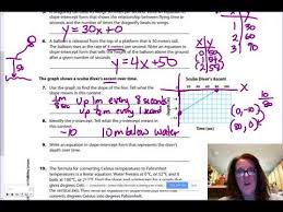 Gm8 5 1 Writing Linear Equations From