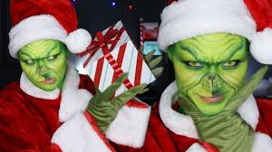 the grinch holiday makeup tutorial