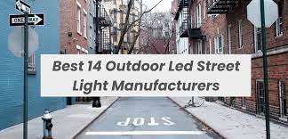Outdoor Led Street Light Manufacturers