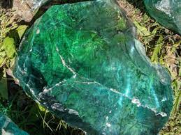 Glass Slag Genuine Artisan Stone