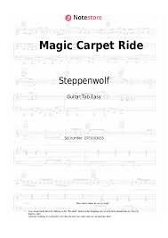 magic carpet ride sheet for piano