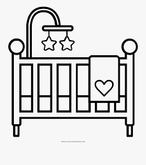 You may also furnish details as your child gets. Crib Coloring Page Draw A Baby Crib Free Transparent Clipart Clipartkey