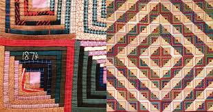 a history of log cabin quilts the
