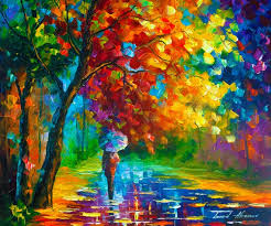 Colorful Wall Art Autumn Landscape