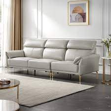 lanice 4 seater sofa light grey