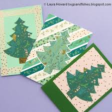 This versatile holiday greeting stamp set can be found on page 11 of the mini catalog. Bugs And Fishes By Lupin Easy Diy Christmas Card Ideas 4 Christmas Trees