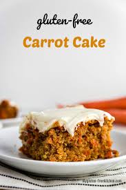 (somehow cake is always easier to justify when there are carrots in it!) Gluten Free Carrot Cake Recipe