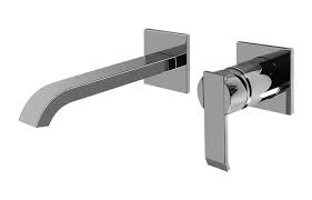Qubic Wall Mounted Lavatory Faucet W