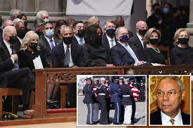 Colin Powell laid to rest at Washington ...