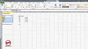 Selecting Data In Different Columns For An Excel Chart