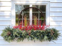 how to create a winter window box the