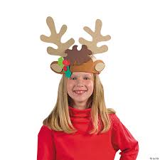 The craftster tutorial has an excellent idea for mimicking those: Reindeer Antler Headband Craft Kit Oriental Trading