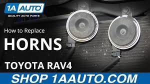 how to replace horns 05 16 toyota rav4