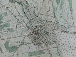 Belfast Harbor Maine City Plan Exceptional 1879 Uscgs