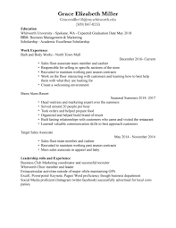 resume #3 revised by grace milelr issuu
