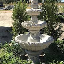 Concrete Water Fountain Outdoor Water