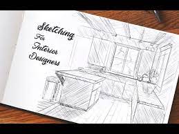 sketching for interior designers