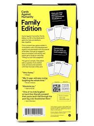 cards against humanity family edition