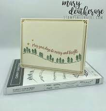Winter woods bundle that includes both the stamp set and the coordinating in the woods framelits dies. Stampin Up Curvy Christmas Sneak Peek With Video Tutorial To Make Quick Christmas Cards Stamps N Lingers