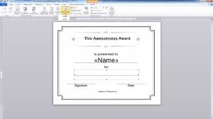 018 Certificate Of Achievement Template Word Maxresdefault