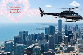 chicago romance helicopter tour il