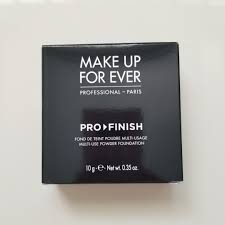 bnib make up for ever pro finish powder