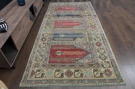 hand knotted rug rug 4x9 oushak rug