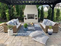 Summer Tour Blue French Country Patio