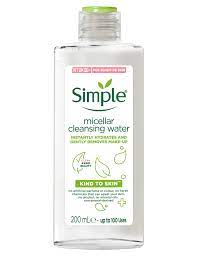 simple kind to skin micellar water