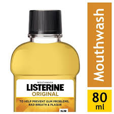 listerine mouthwash original 80 ml