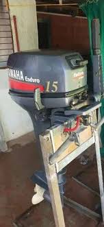 petrol used yamaha 15 hp outboard motor