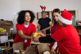how to give to charity at christmas