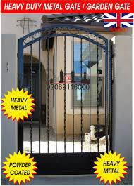 metal gate wrought iron gate gate