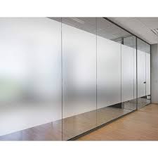Plain Frosted Office Glass Door