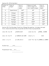 Geometry Trig 2name Unit 3 Review Packet Answersdate