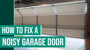noisy garage door repair squeaky