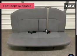 Passengee Bench With Missing Seat Belts