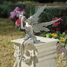 Beautiful Statues Of Fairies And Angels