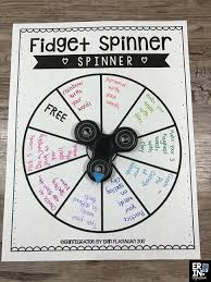 Fidget Spinners In The Classroom Stem Project