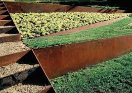 Landscape Design Steel Retaining Wall