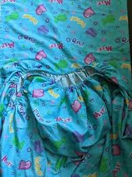 bubble guppies crib toddler bed sheet
