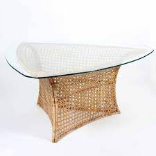 Wicker Dining Or Center Table
