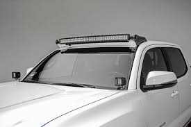 2005 2020 Toyota Tacoma Front Roof Led Bracket To Mount 40 Inch Curved Led Light Bar Pn Z339401