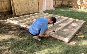 How To Build A Shed Floor Base Diy
