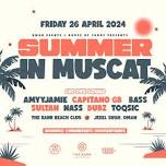 HOUSE OF YANOS PRESENTS SUMMER IN MUSCAT