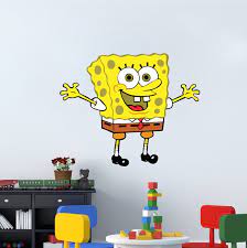 Spongebob Bedroom Decal Mural