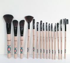 15 piece makeup brush set
