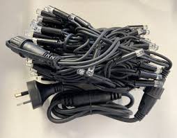 10m Black Rubber Cable Connectable