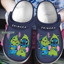 Grinch And Stitch Crocs Christmas Shoes Stitch Christmas Gift - CrocsBox