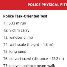 occupational physical fitness tests